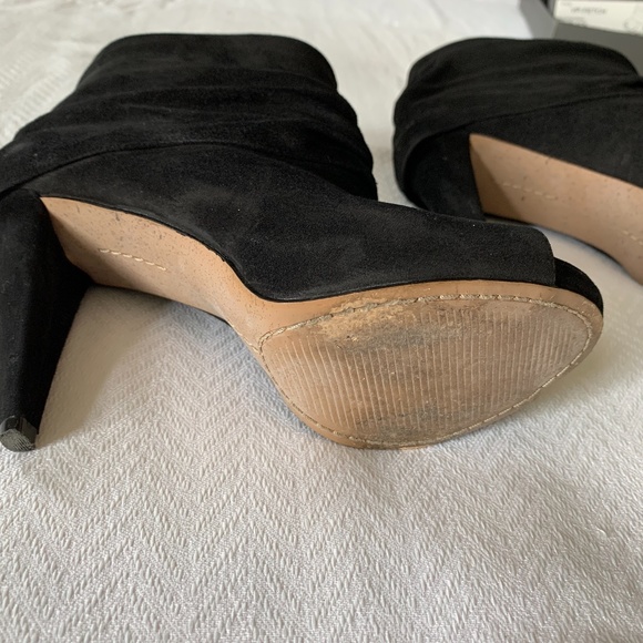 Vince Camuto Open Toe Bootie, Size 6.5, Black - Picture 10 of 13